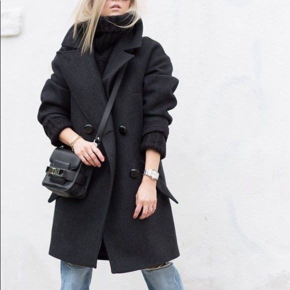 Saks Fifth Avenue Wool-cashmere blend jacket - Picture 5 of 7